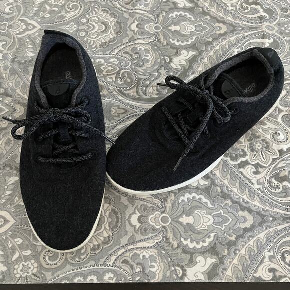 Allbirds Mens Wool Runners Running Shoes Gray 0419 NV1 Low WR Sneakers - Picture 1 of 9